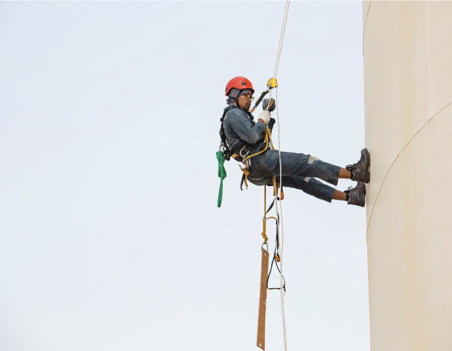 formation travail en hauteur et utilisation des epi anti chutes et utilisation des harnais